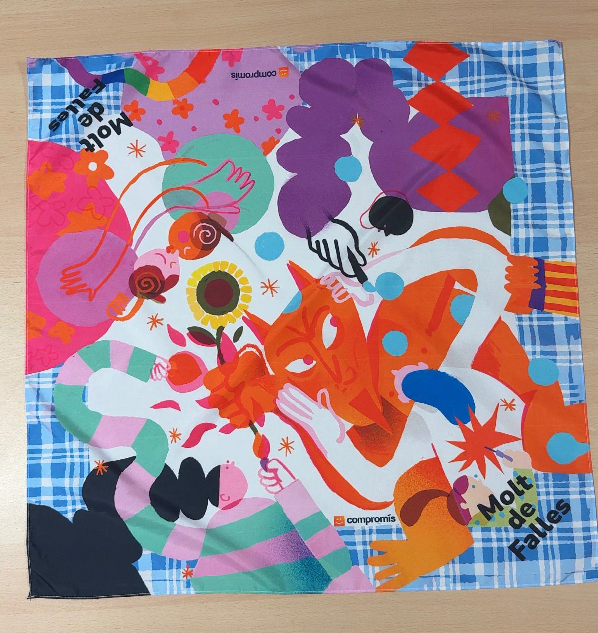 Mocador "Molt de falles"