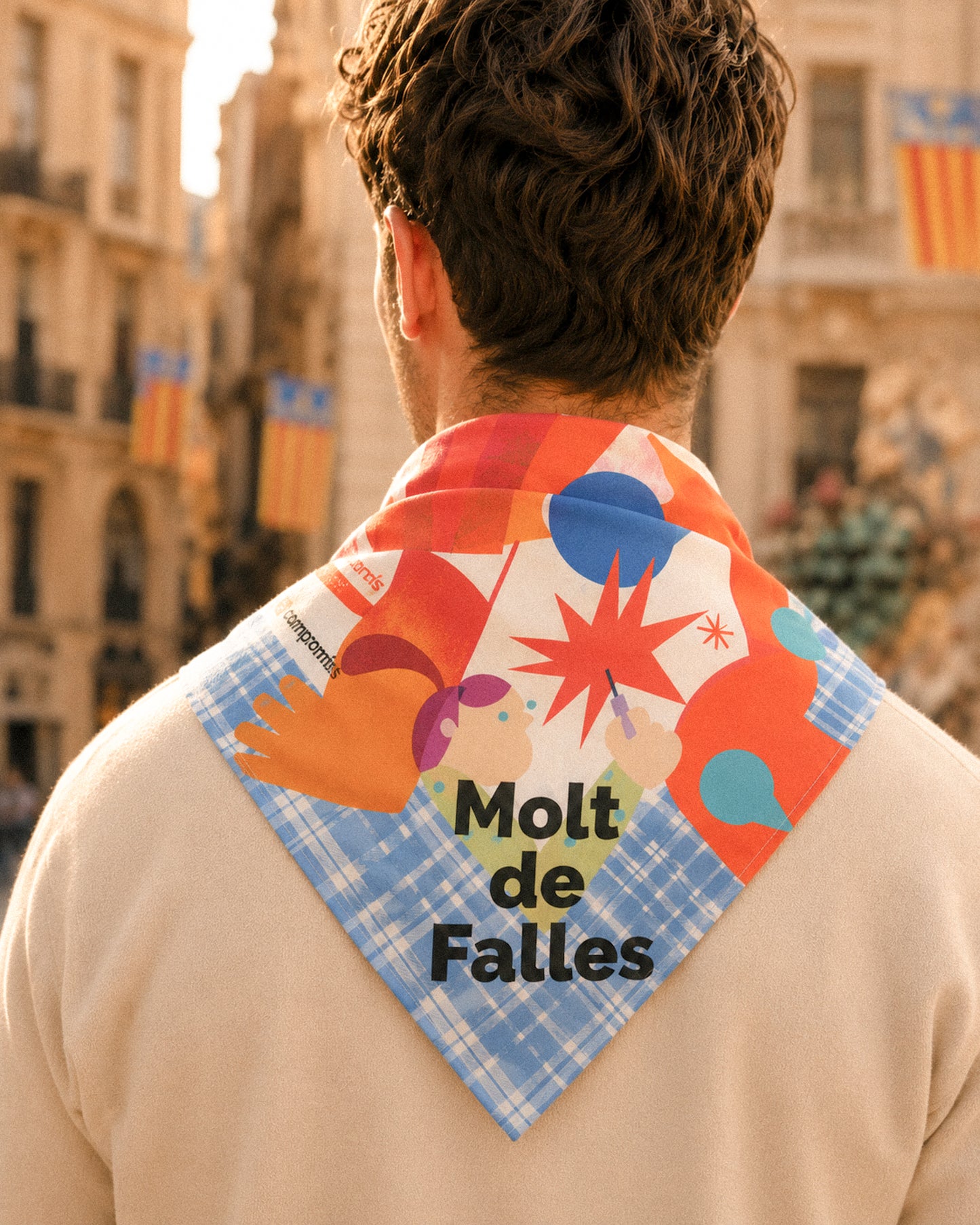 Mocador "Molt de falles"